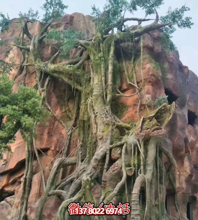 純天然石雕假山雕塑，為公園添彩添靈