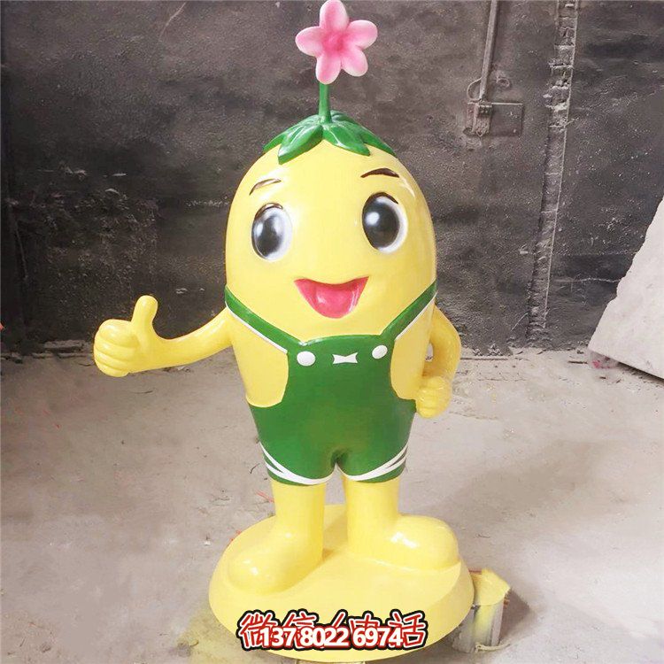 玻璃鋼卡通人物雕塑，給幼兒園創意擺放