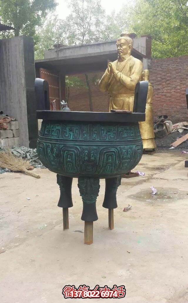 精美青銅雕塑，提升寺廟文物景觀