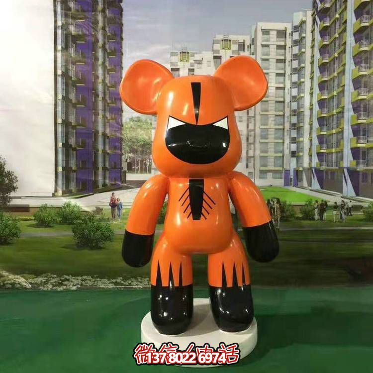 玻璃鋼制卡通公仔擺件，為您的商場裝飾增添美感