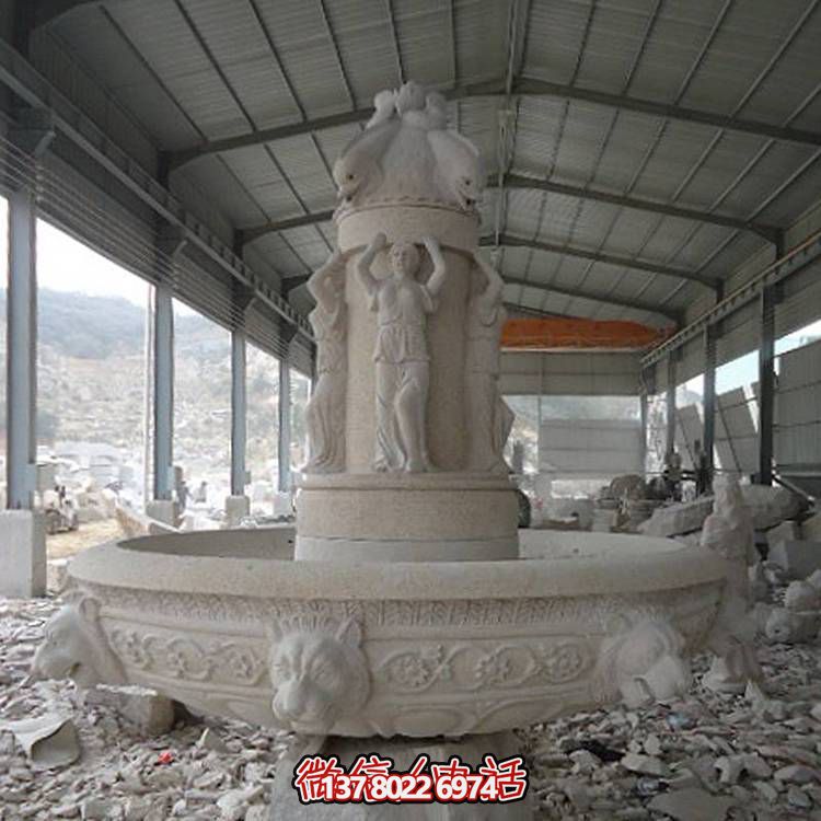 大理石石雕水景噴泉，裝點(diǎn)你的庭院、園林景觀