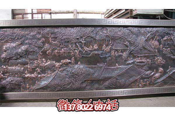 清明上河圖浮雕，欣賞千年藝術(shù)精髓