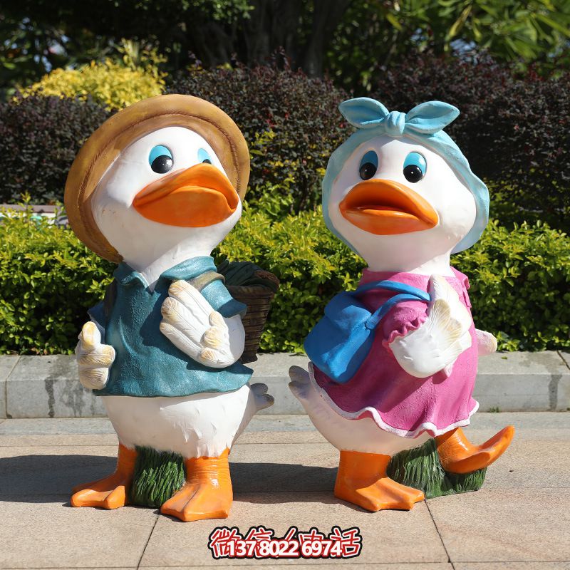 卡通鴨子擺件戶外玻璃鋼花缸園林景觀花園庭院幼兒園可愛裝飾花盆_11027 卡通鴨子擺件戶外玻璃鋼花缸園林景觀花園庭院幼兒園可愛裝飾花盆_11027